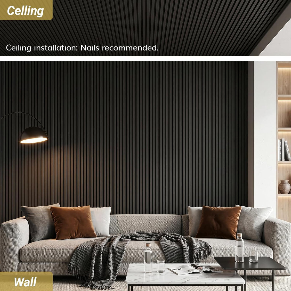 🔇 Self-Adhesive Acoustic Wall Panels ✨ Dual-Layer Sound-Absorbing Décor for Studios & Modern Homes