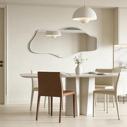 🪞 Organic Irregular Wall Mirror – Modern Frameless Abstract Décor for a Stylish Home ✨